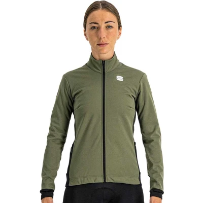 Afbeelding van Sportful Fietsjack winter dames Groen NEO W SOFTSHELL JACKET BEETLE L