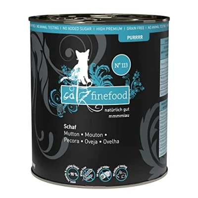 Afbeelding van 6 x 800g catz finefood Purrrr No.113 nat schapenkattenvoer