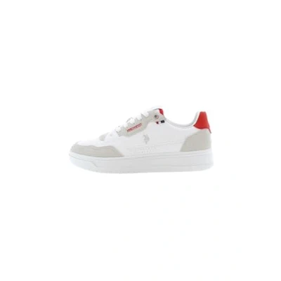 Afbeelding van U.S. Polo Assn. Kosmo Sneakers laag, Heren, Maat: 40, White red Kunststof
