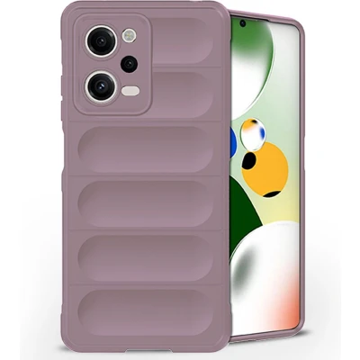 Afbeelding van iMoshion Hoesje Geschikt voor Xiaomi Redmi Note 12 Pro Siliconen EasyGrip Backcover Paars