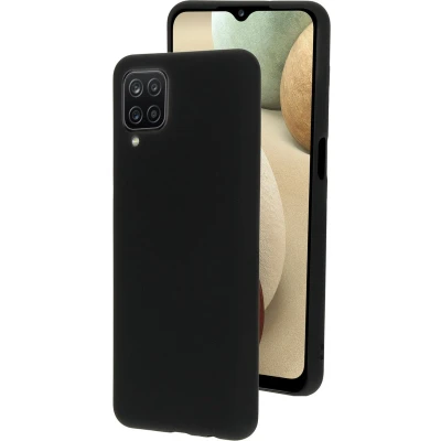 Afbeelding van Mobiparts Silicone Cover Samsung Galaxy A12 (2021) Black