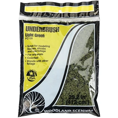 Afbeelding van Woodland Scenics Onderhout Sol Cover Light Blad Groen