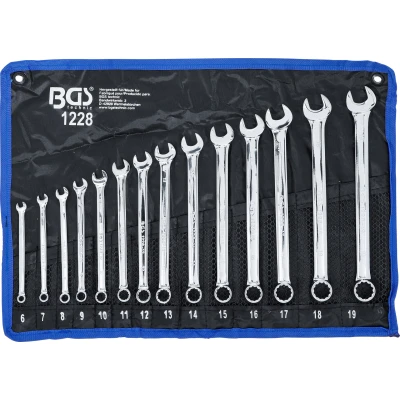 Afbeelding van BGS Steekringsleutelset extra lang 6 19 mm 14 delig