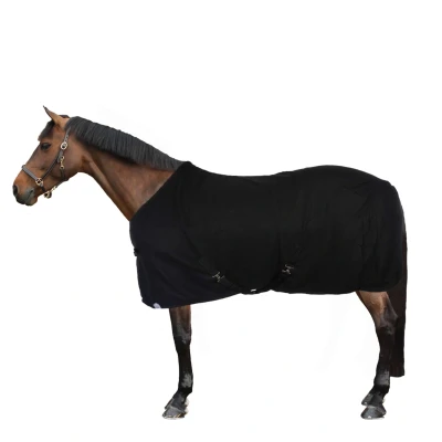 Afbeelding van Harry&#039;s Horse Fleecedeken Colours Zwart 145/195