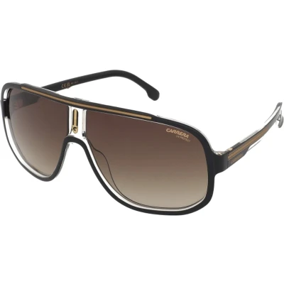 Afbeelding van Carrera Zonnebril, Heren, Maat: 63, Black/gold
