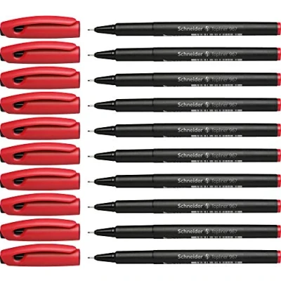 Afbeelding van Fineliner Schneider 967 0.4mm rood