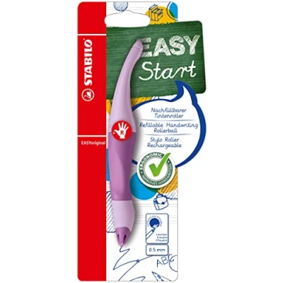 Afbeelding van Rollerpen STABILO Easyoriginal rechtshandig medium pastel lila blush blister à 1 stuk