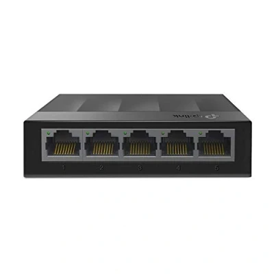 Afbeelding van TP Link LS1005G Gigabit Ethernet Switch 5 poorten 10/100/1000 Mbps (snelheid tot 2000 Mbps) ideaal voor uitbreiding van het bekabelde netwerk kleine en thuiskantoren