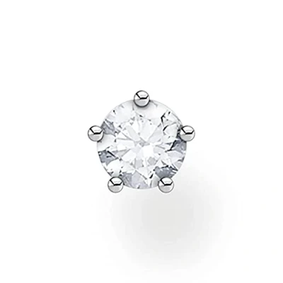 Afbeelding van Thomas Sabo Dames sterling zilver, niet geschikt voor oorknopjes, geschikt, van toepassing