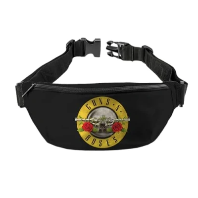 Afbeelding van Guns N&#039; Roses Logo (Bananentas) [Vinyl] Roses, Aangepast, S, Heuptas, Gepersonaliseerd, Heuptas