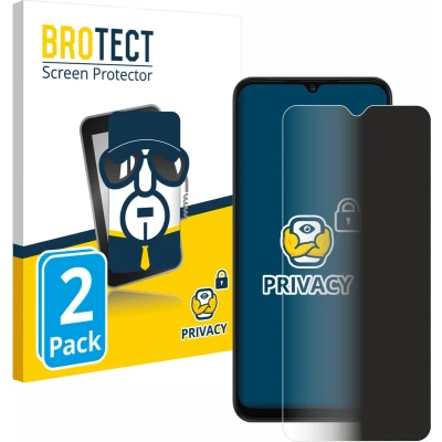 Afbeelding van BROTECT privacy screenprotector voor Samsung Galaxy A03 Folie Beschermfolie Blauwlichtfilter (2 Stuks)