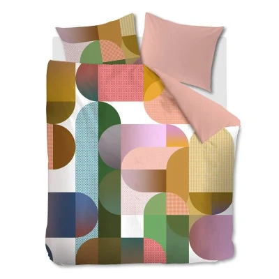 Afbeelding van Beddinghouse Dutch Design Arc dekbedovertrek Lits Jumeaux XL 260x200/220 Multi