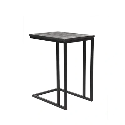 Afbeelding van Bijzettafel Move Zwart Hout