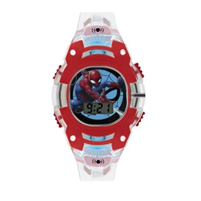 Afbeelding van Spiderman Digitaal jongenshorloge met PU armband SMH4000, riem, Riem