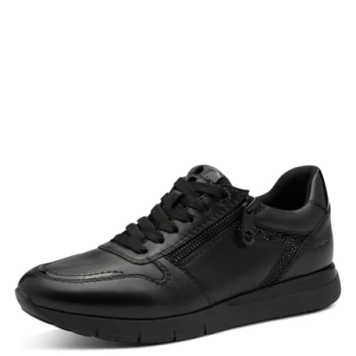 Afbeelding van TAMARIS Comfort Baskets basses pour femme Noir 37 EU, Noir, EU