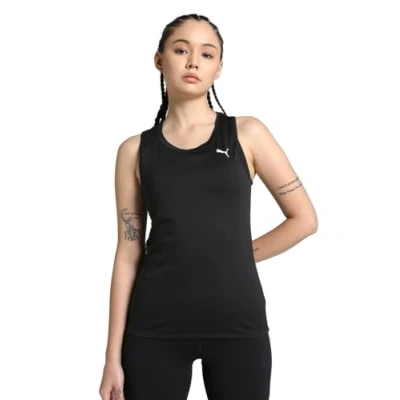 Afbeelding van TAD ESSENTIALS mouwloze tanktop voor Dames, Zwart, Maat XS PUMA