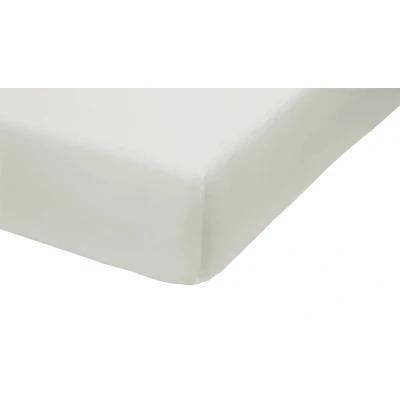 Afbeelding van Hoeslaken 2 Persoons 140x200 Ambiante Katoen Off White