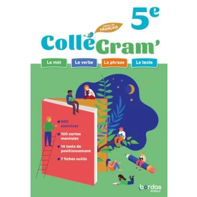 Afbeelding van COLLEGRAM FRANCAIS 5E CAHIER DE L&#039;ELEVE