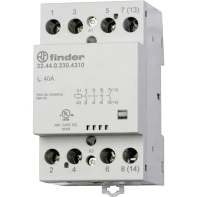 Afbeelding van Finder 22.44.0.230.4410 Installatiezekeringautomaat 4x NC 440 V/AC 1 stuk(s)