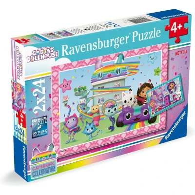 Afbeelding van Ravensburger Puzzel Gabby&#039;s Dollhouse 2x24 stukjes