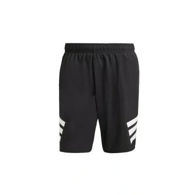 Afbeelding van adidas Sportswear 3 Stripes Zwemshorts Black white, Heren, Maat: Small, white