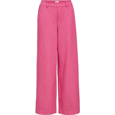 Afbeelding van Object Objlisa WIDE Broek, Dames, Maat: 36, Raspberry sorbet