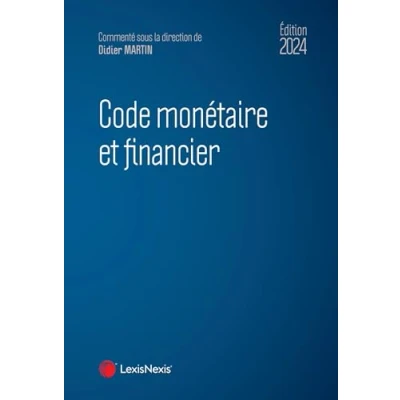 Afbeelding van Code monetaire et financier