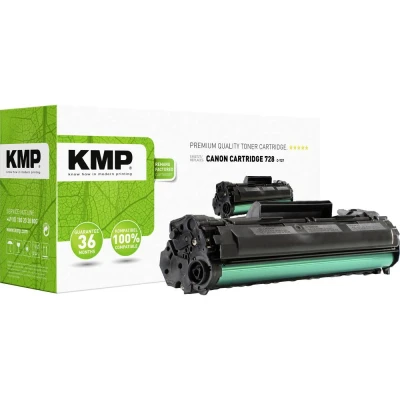 Afbeelding van KMP Toner vervangt Canon 728 Compatibel Zwart 2300 bladzijden C T27 1230,1000