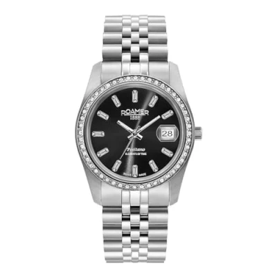 Afbeelding van Roamer Positano 853858 41 59 20 dameshorloge 34 mm