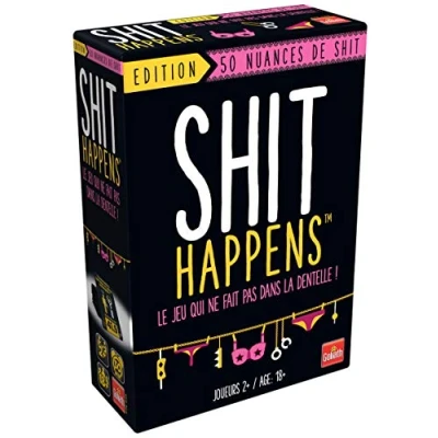 Afbeelding van Goliath Shit Happens Edition 50 Shades of Bordspel voor volwassenen Plezier gegarandeerd Om te spelen met vrienden Ideaal Cult avonden 2 spelers en meer Vanaf 18 jaar.
