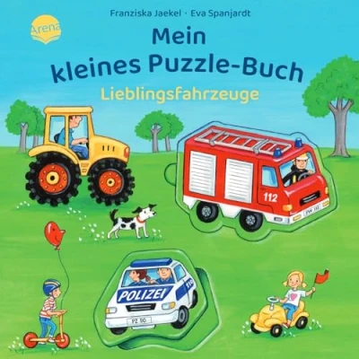 Afbeelding van Mein kleines Puzzle Buch. Lieblingsfahrzeuge