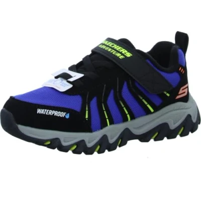 Afbeelding van Skechers Rugged Ranger Hydro Explorer Jongens Sneakers Zwart/Blauw Maat 28