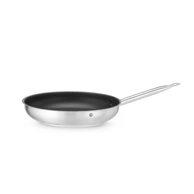Afbeelding van Hendi Koekenpan met antiaanbaklaag zonder deksel, RVS, 33(b)x60(d)x5,5(h)cm, 835609
