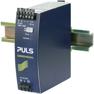 Afbeelding van PULS DIMENSION QS5.241 DIN rail netvoeding 24 V/DC 5 A 120 W Aantal uitgangen: 1 x Inhoud: stuk(s)