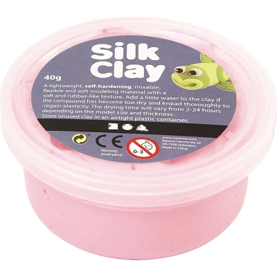Afbeelding van Silk Clay roze 40gr