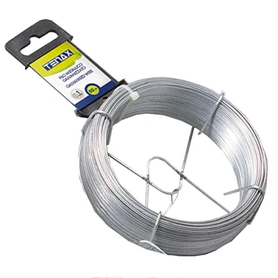 Afbeelding van TENAX Gegalvaniseerde ijzerdraad, 80 m, diameter: 1 mm