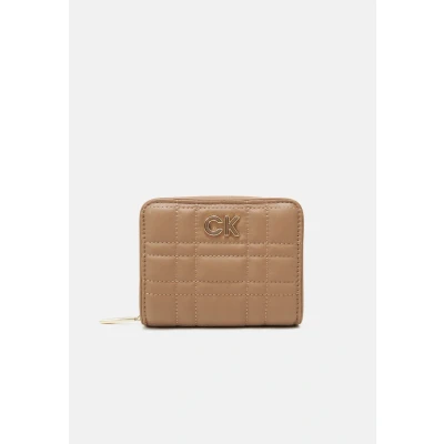 Afbeelding van Calvin Klein RE LOCK Quilt Portemonnee, Dames, Maat: One Size, Safari