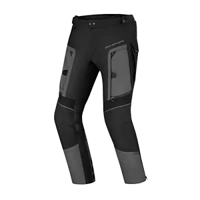Afbeelding van SHIMA Hero 2.0 Waterproof Zwart Grijs Textiele Motorbroek Maat 5XL Broek