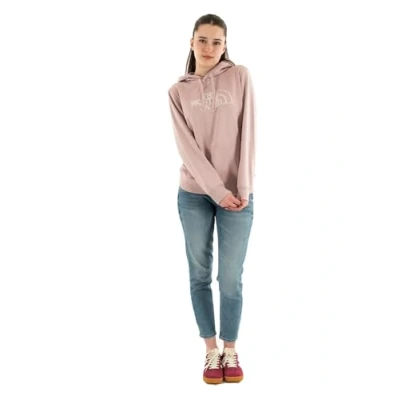 Afbeelding van The North Face DREW PEAK Light Hoodie Hoodie, Dames, Maat: 32, Metal pink/white dune