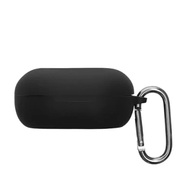 Afbeelding van kwmobile cover voor oordopjes case geschikt SteelSeries Arctis Gamebuds Trendy beschermhoes draadloze in zwart