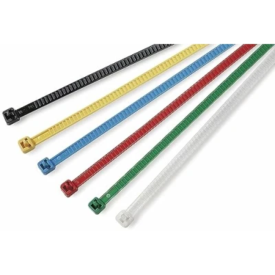 Afbeelding van HellermannTyton 115 00002 LR55R HS BK Q1 Kabelbinder 196 mm 4.80 Zwart Hersluitbaar, Hittegestabiliseerd 25 stuk(s)