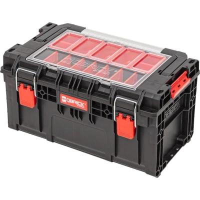 Afbeelding van Qbrick Systeem PRIME Gereedschapskoffer 250 Expert met organizer stapelbaar 535 x 327 277 mm 26l IP66 10 vakverdelingen + 5 inlays
