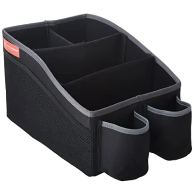 Afbeelding van Prince Lionheart ReisOrganizer Auto organizer Geïsoleerde Bekerhouders 2 Flessenhouders 6 Zijzakjes Zwart