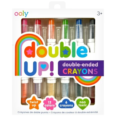 Afbeelding van Ooly dubbelzijdige krijtjes double up 6st