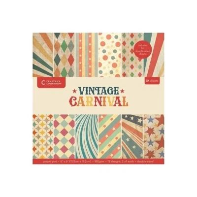 Afbeelding van CC Vintage Carnival Paperpad 15x15 cm