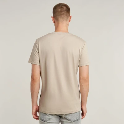 Afbeelding van GStar Tshirt Gscript Beige M