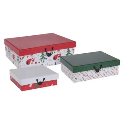 Afbeelding van Geschenkdozenset Kerst, set van 3