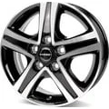 Afbeelding van BORBET 5 gat 16duim 118mm lichtmetalen Velg CWD Schwarz Glanz / Poliert 496689