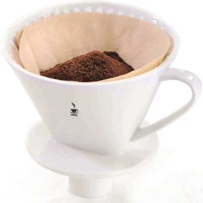 Afbeelding van Gefu Koffiefilter Sandro Porselein Maat 4