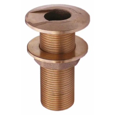 Afbeelding van Nr. 1121 Doorvoer messing 3/8 inch buitendraad